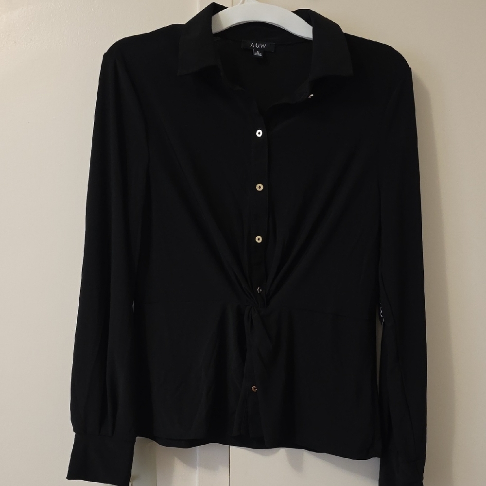 AUN Black Women's Sweater - Picture 5 of 7